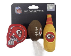 Kansas City Chiefs Catnip Toy Set